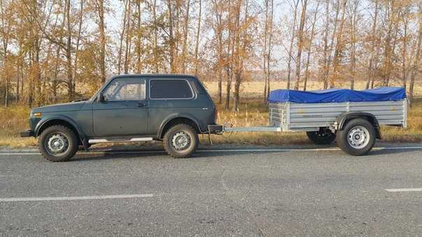Нива с прицепом: какие варианты можно подобрать, отзывы владельцев