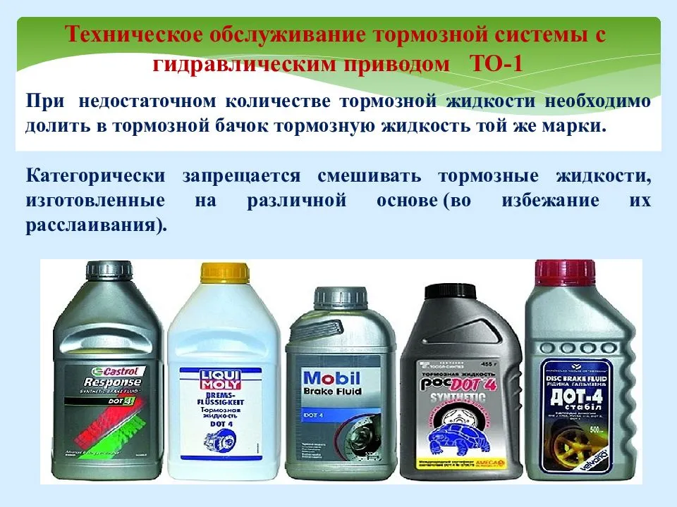 Куда заливать тормозную жидкость: как слить, можно ли долить