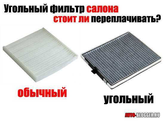 Что лучше: противопылевой или угольный фильтр салона