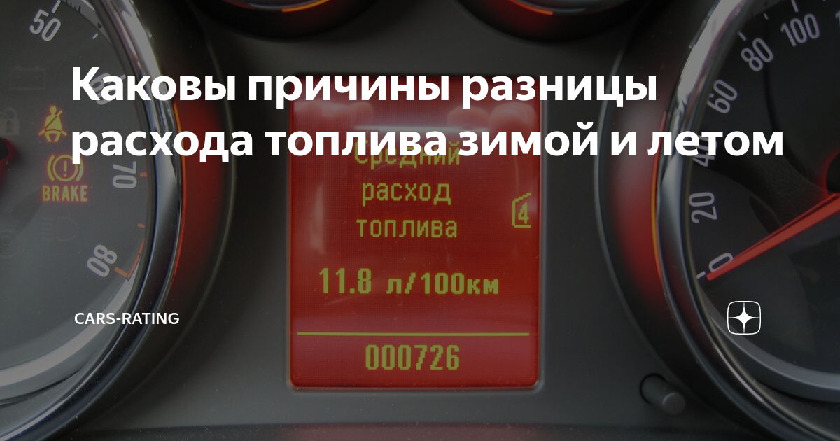 Распространённые причины повышенного расхода топлива