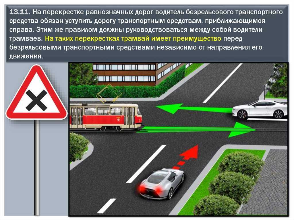 Проезд перекрестков — правила дорожного движения