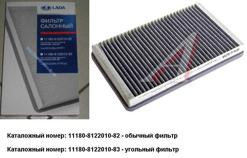Салонный фильтр: угольный или обычный?