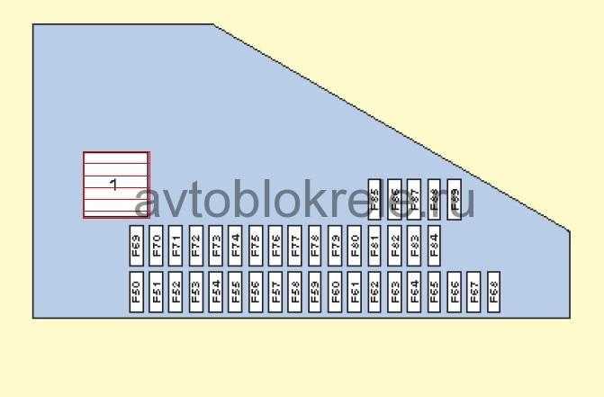 Реле топливного насоса бмв е60 где находится