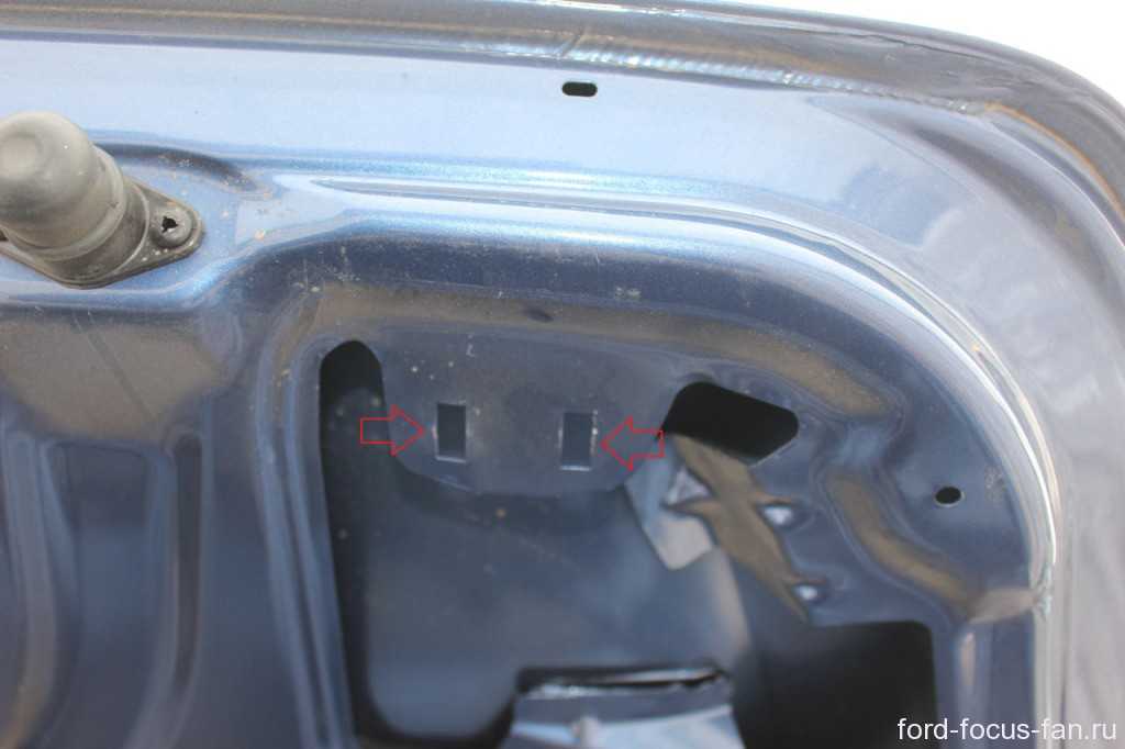 Как открыть багажник из салона на седане форд фокус 2