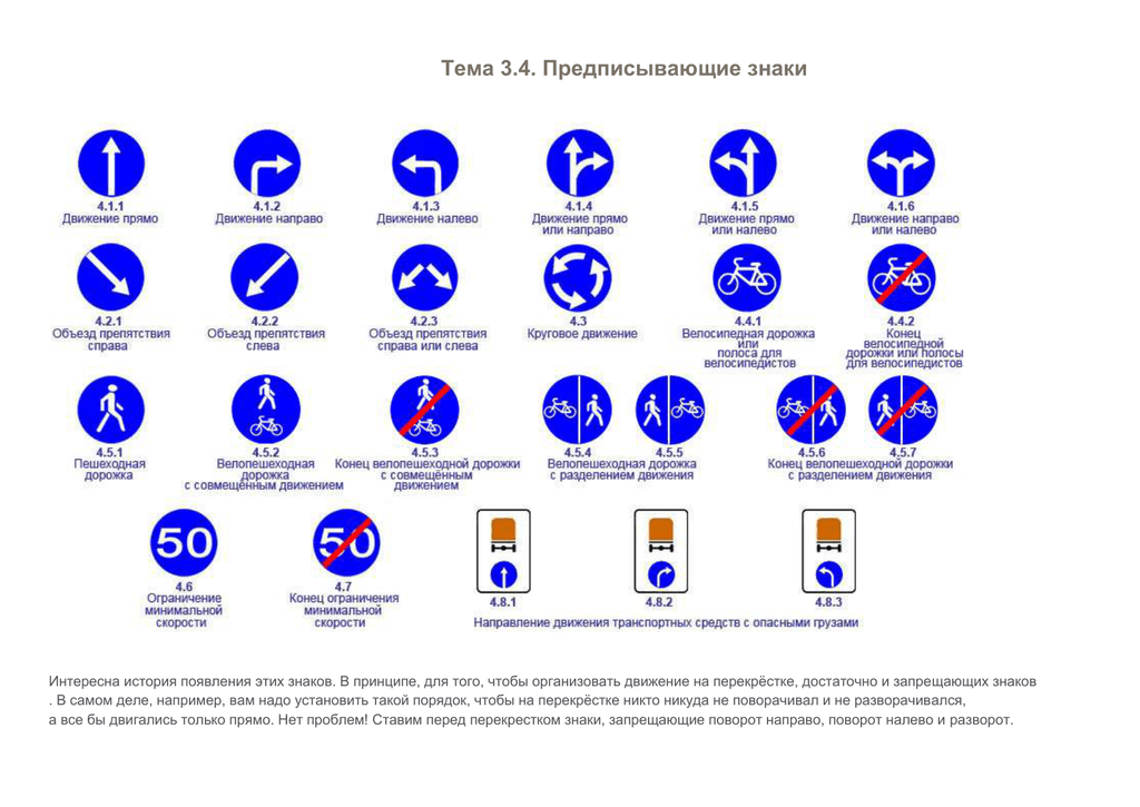 Дорожные знаки пдд с комментариями и пояснениями