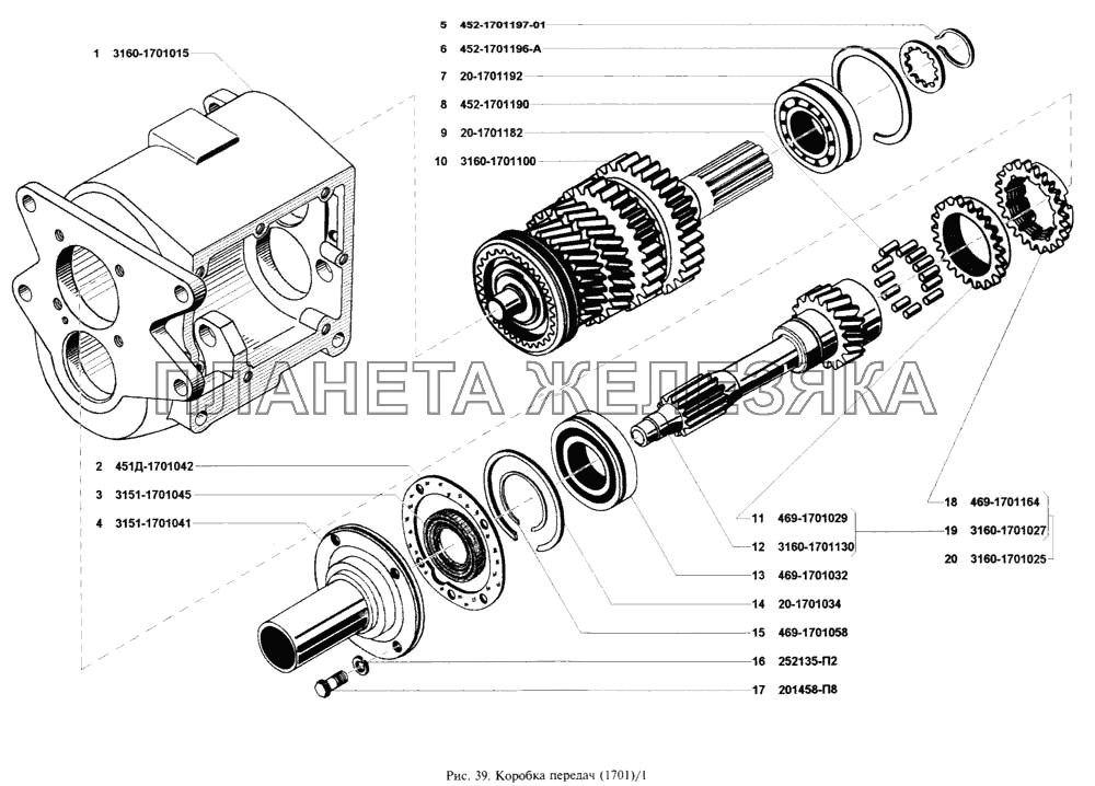 Разборка кпп адс 420.3181-1700010-02 и 420.3182-1700010 для уаз