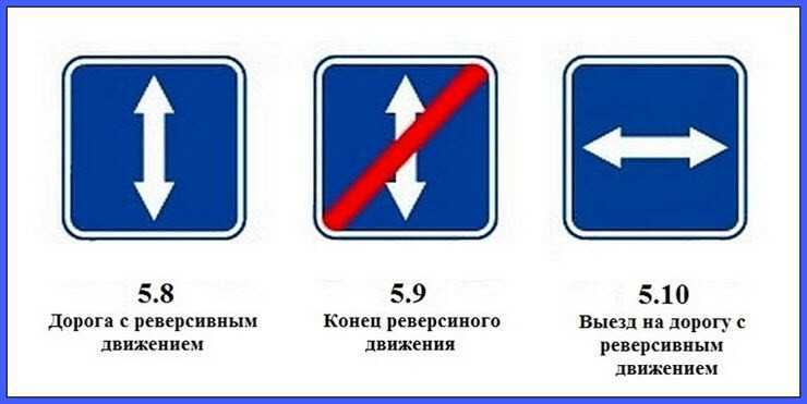 Знак одностороннее движение | знак реверсивное движение | avtonauka.ru