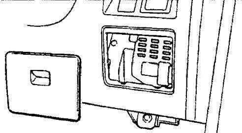 Предохранители и реле toyota noah / voxy (r60), 2001 - 2007