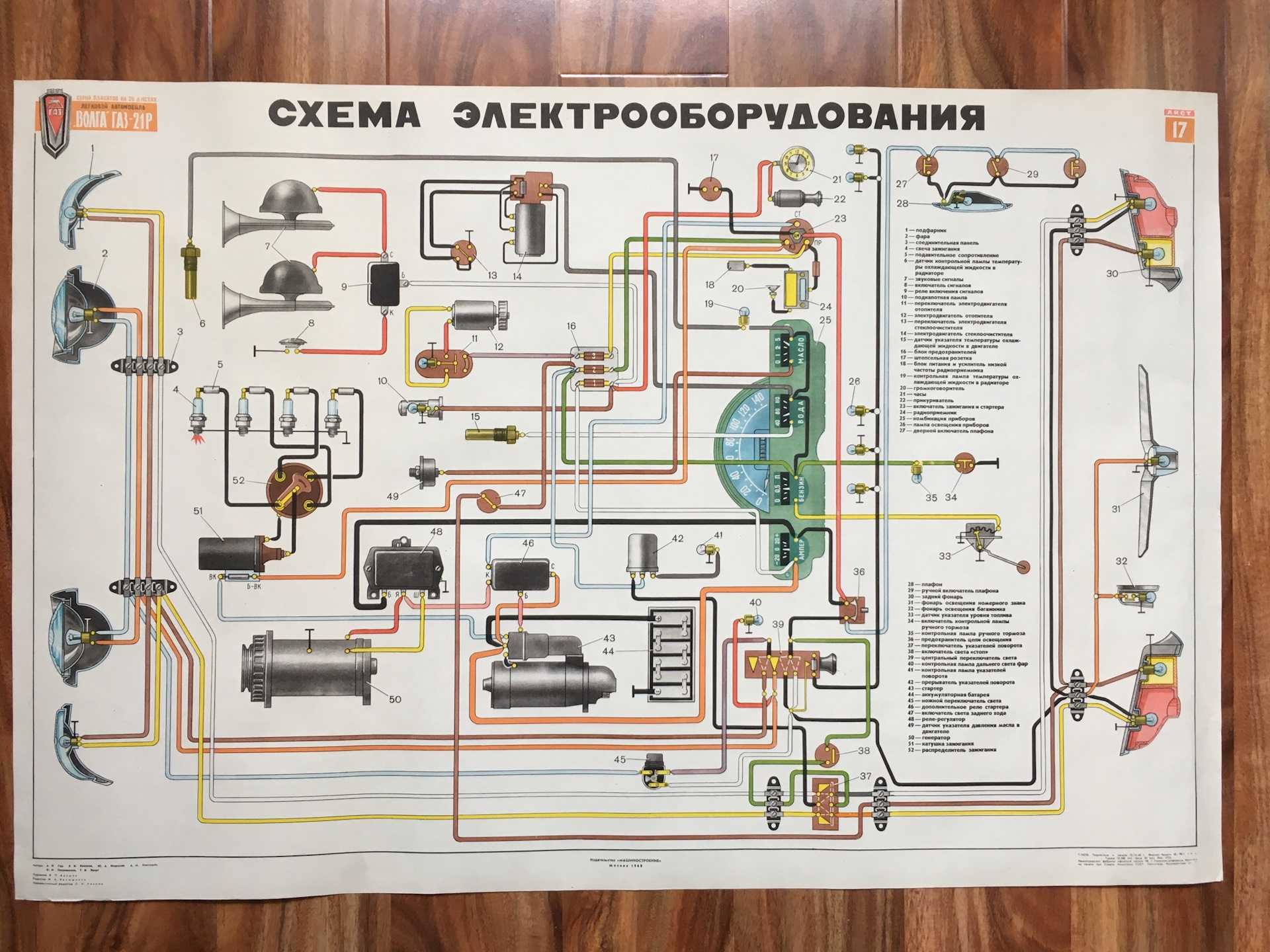 Электросхема урал 5557 с описанием предохранителей реле и всех элементов