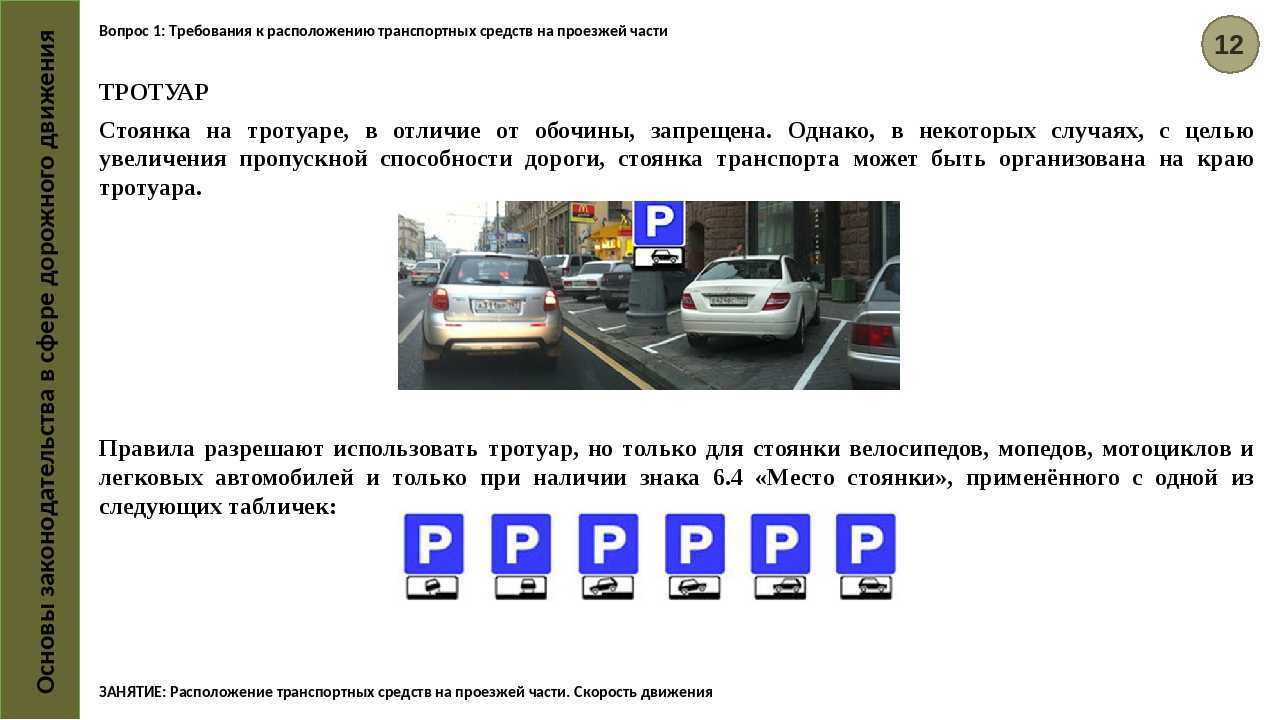 Действие знака парковка для инвалидов (зона распространения, обозначения, разметка)