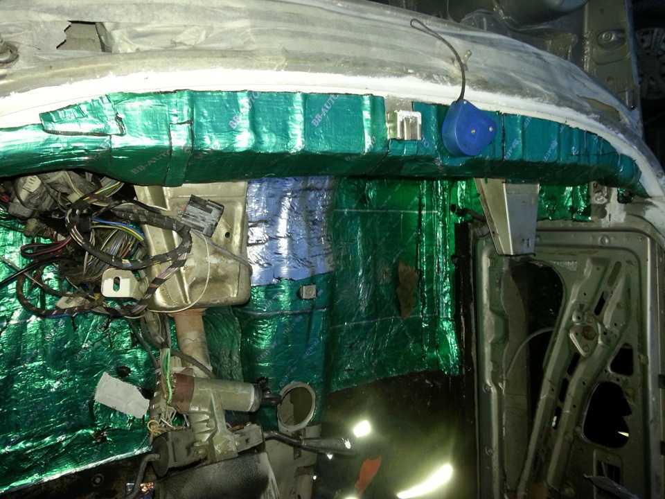 Как сделать шумоизоляцию двигателя и моторного отсека самому