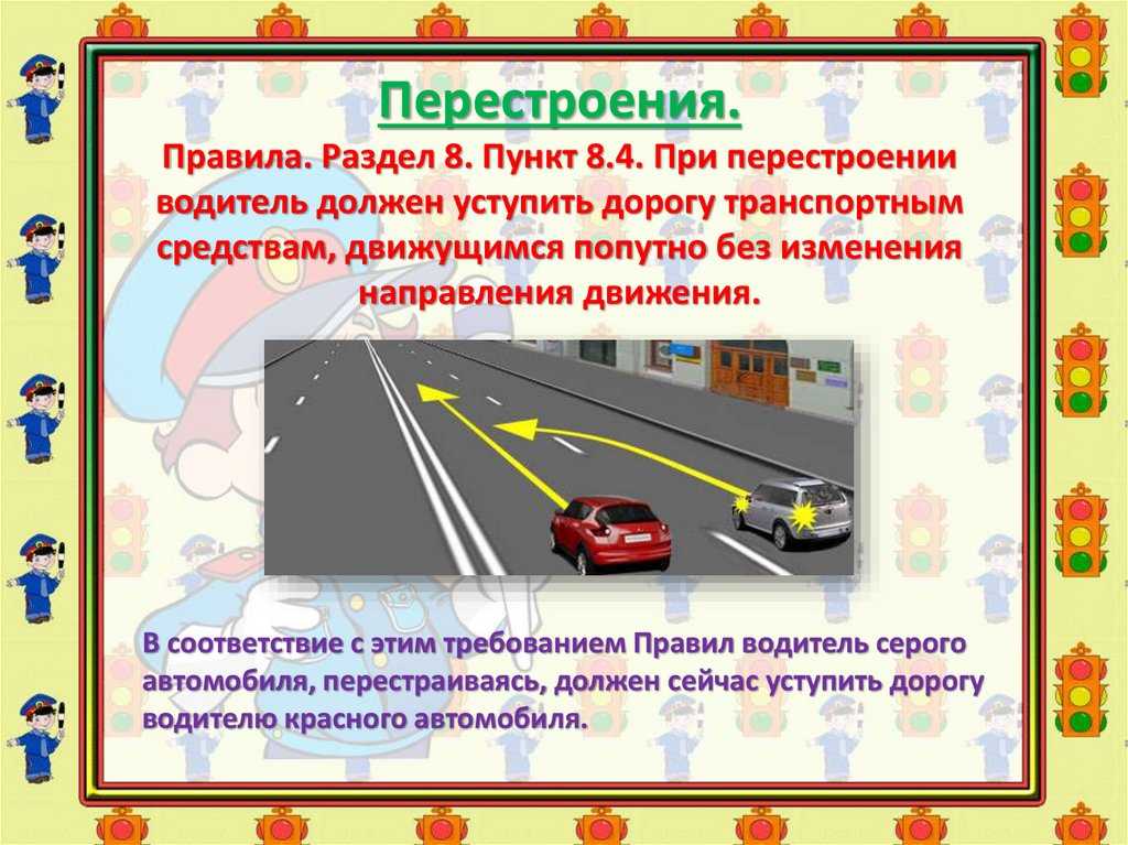 Способы правильного перестроения из ряда в ряд при движении на автомобиле
