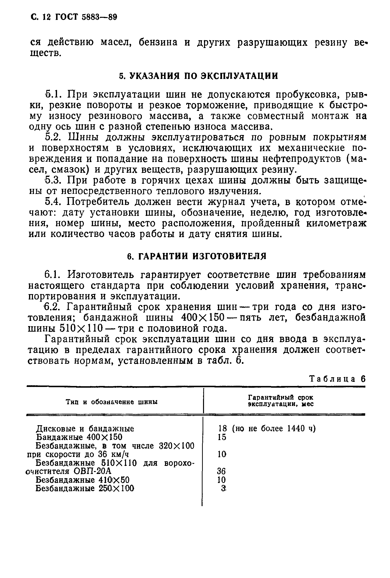 Срок эксплуатации зимней резины