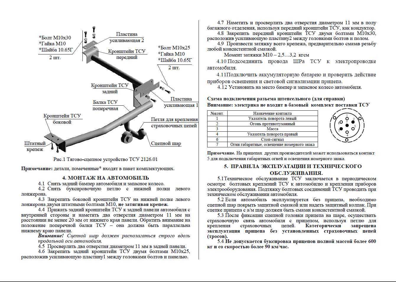 Штрафуют ли за езду с фаркопом без прицепа