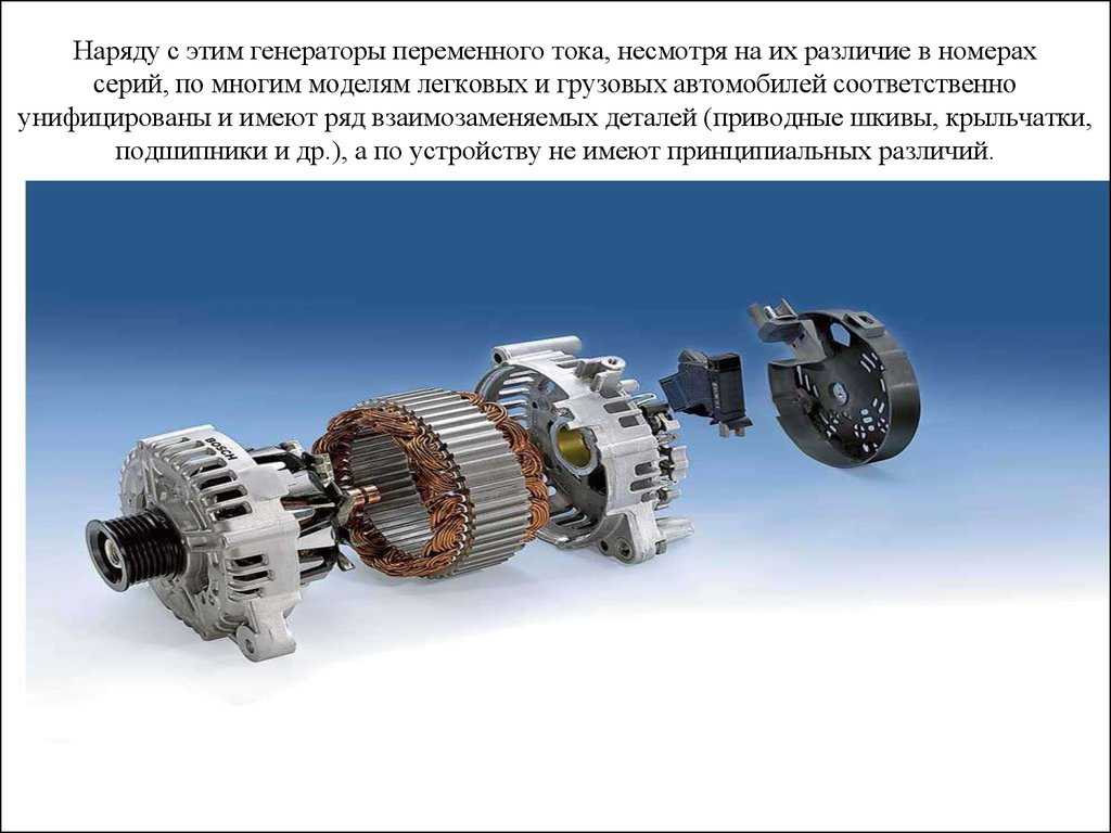 Автомобильные генераторы переменного тока